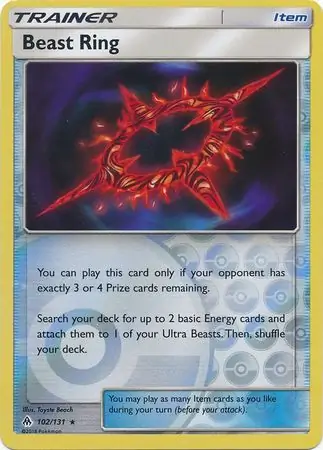 Beast Ring Reverse Holo 102