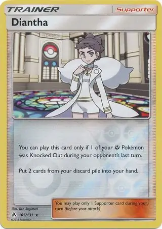 Diantha Reverse Holo 105