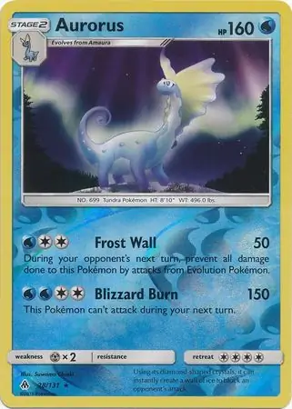 Aurorus Reverse Holo 28
