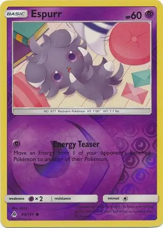Espurr Reverse Holo 44