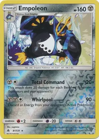 Empoleon Reverse Holo 81