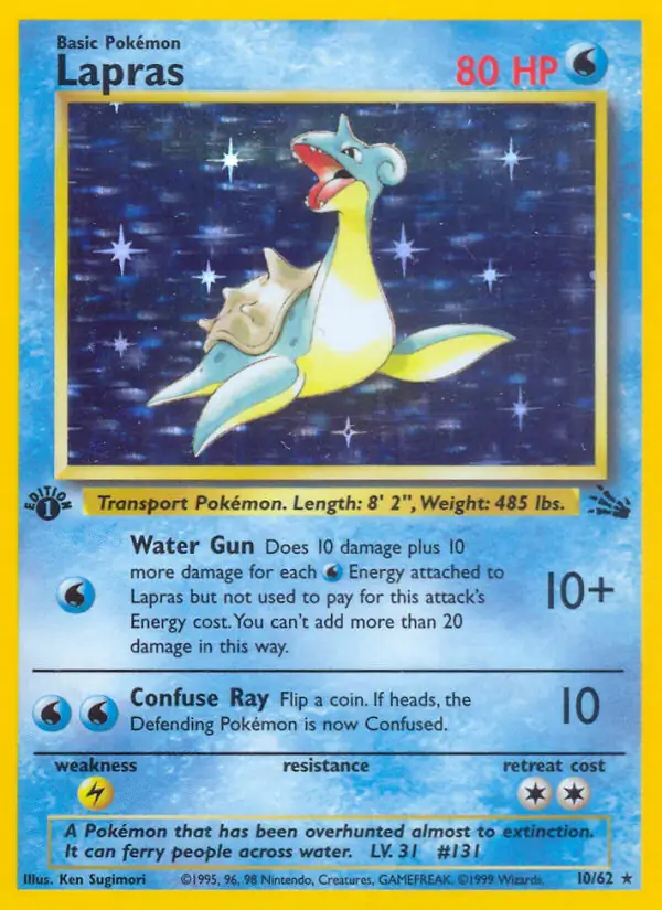 Lapras Holo 10