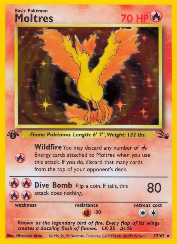 Moltres Holo 12