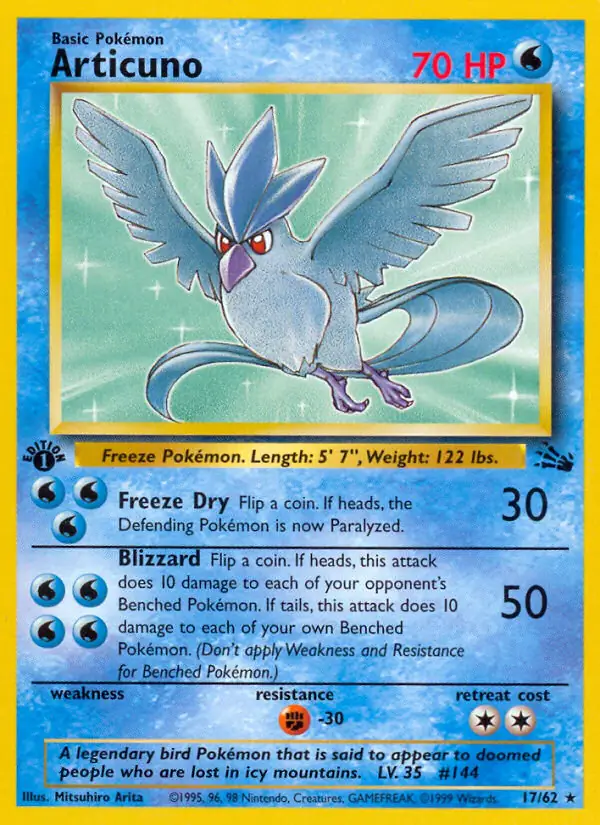 Articuno 17 Normal
