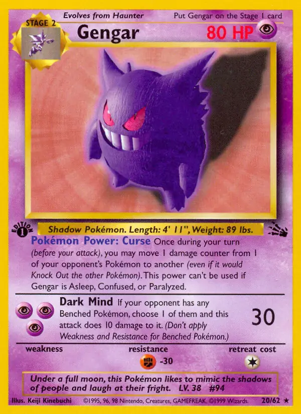 Gengar 20 Normal