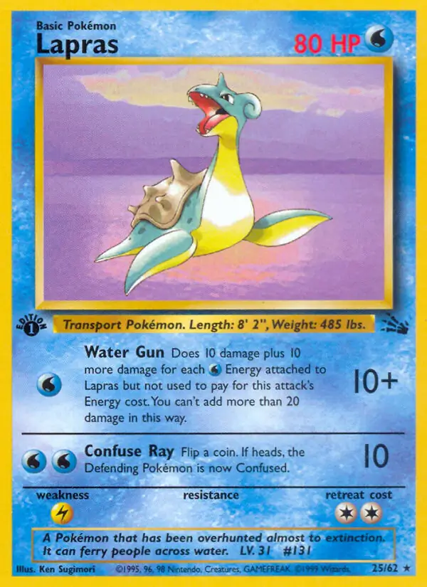 Lapras 25 Normal