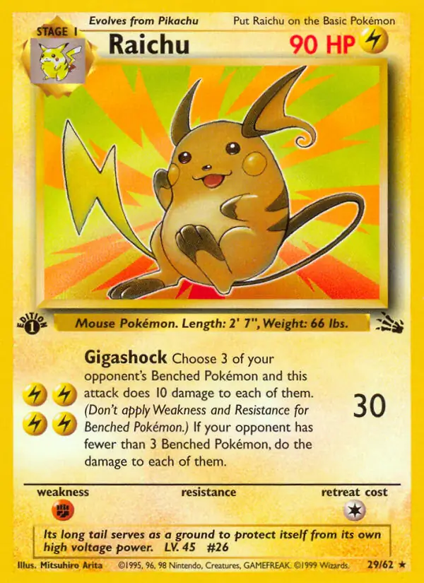 Raichu 29 Normal
