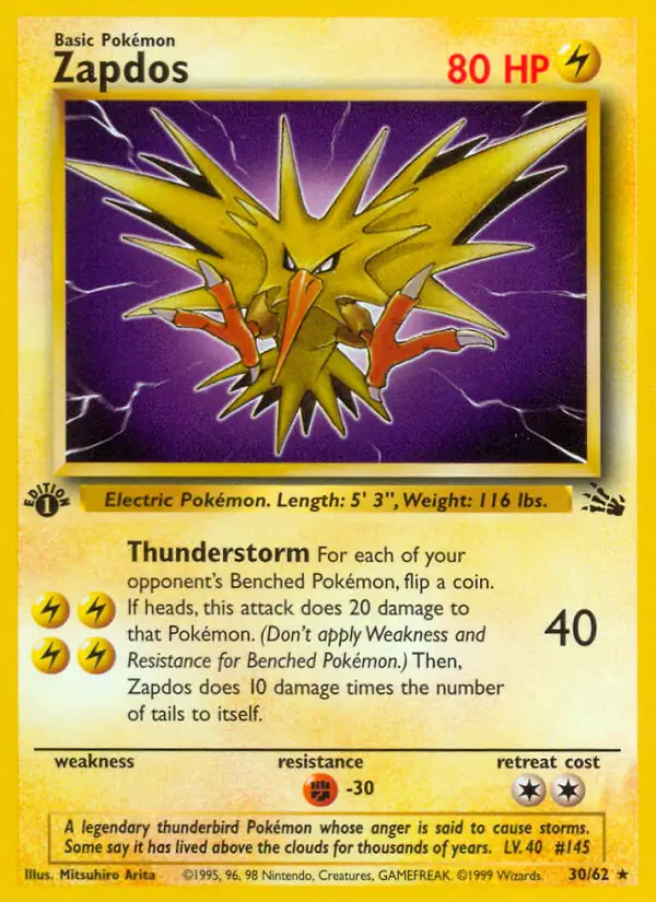 Zapdos 30 Normal