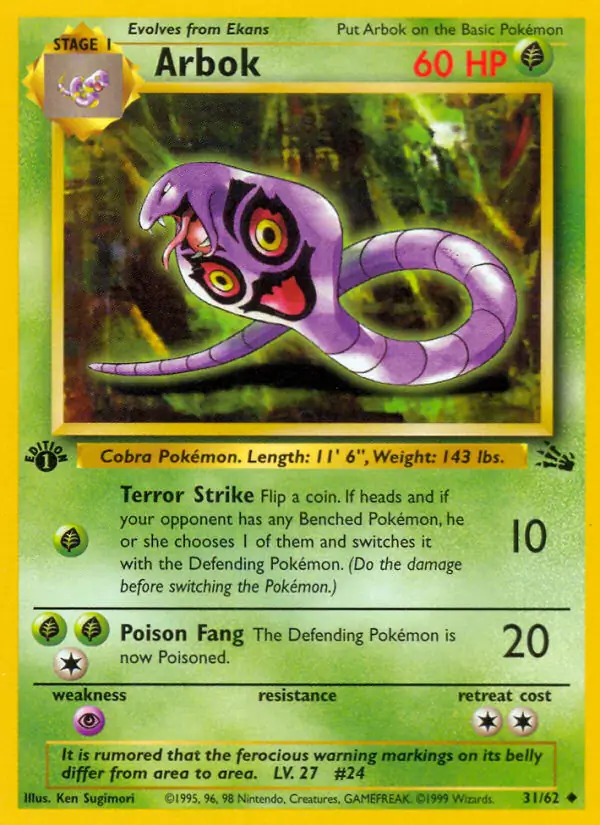 Arbok 31 Normal
