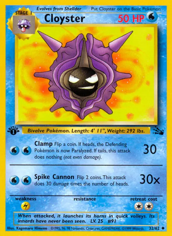 Cloyster 32