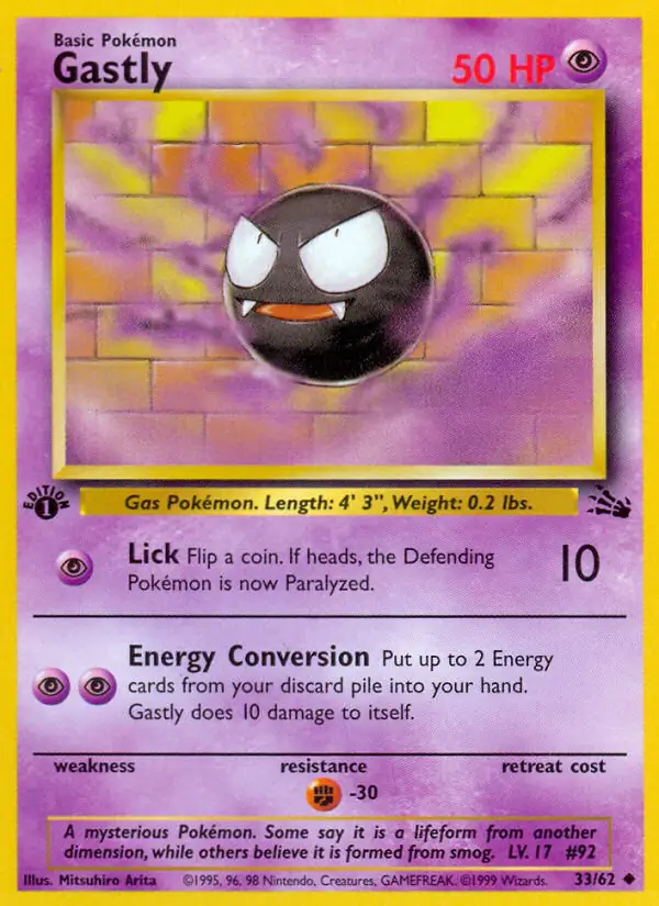 Gastly 33 Normal
