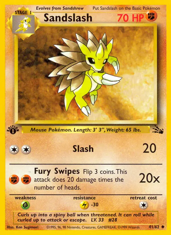 Sandslash 41 Normal