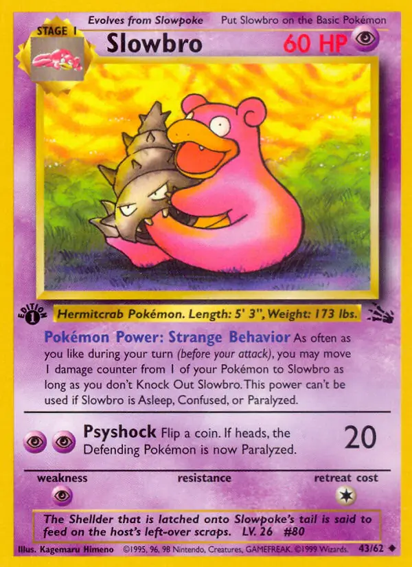 Slowbro 43 Normal