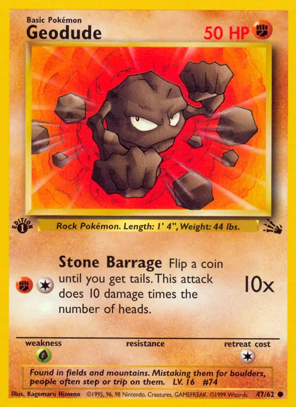 Geodude 47 Normal