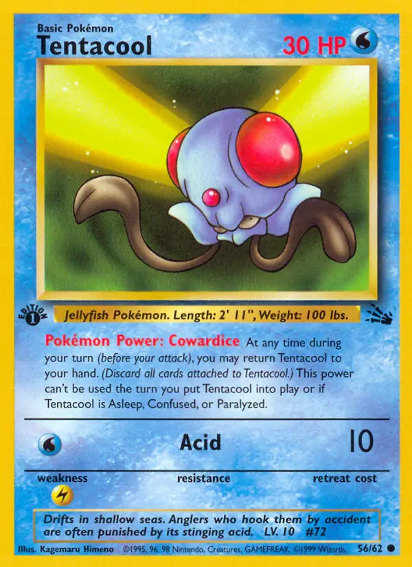 Tentacool 56 Normal