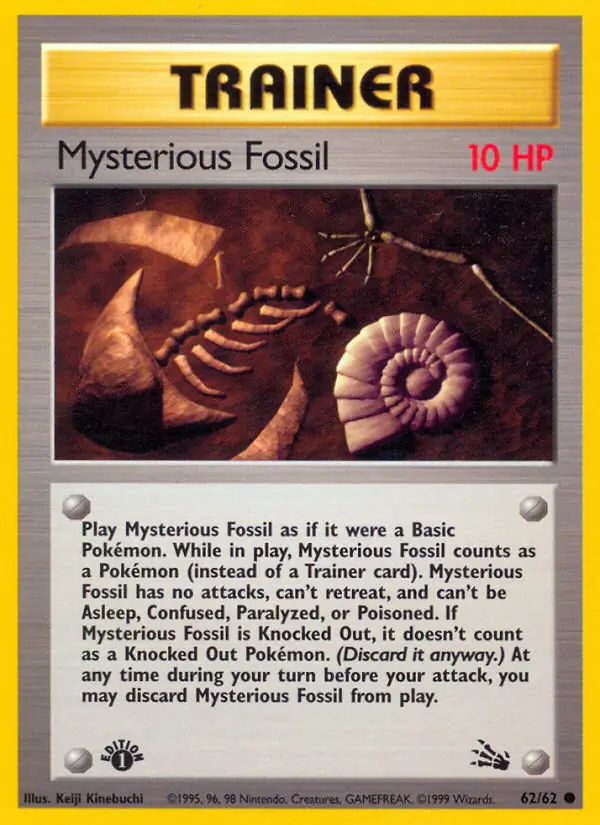 Mysterious Fossil 62 Normal
