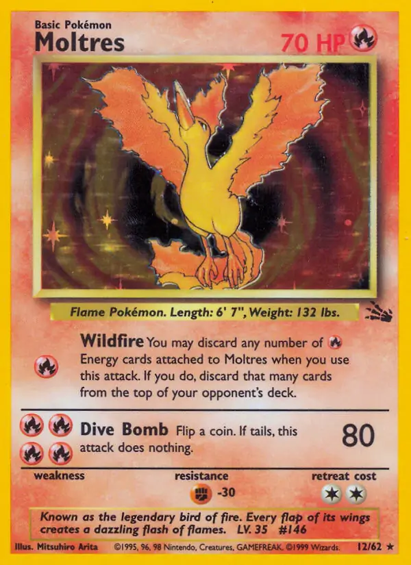 Moltres Holo 12