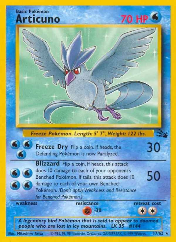 Articuno 17 Normal