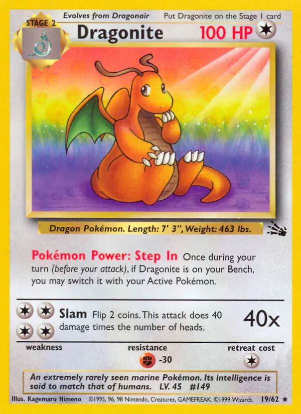 Dragonite 19 Normal