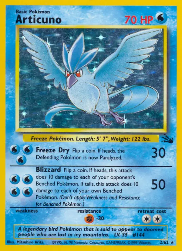 Articuno Holo 2 Normal