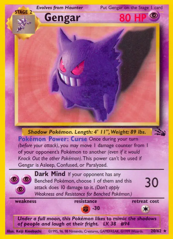 Gengar 20 Normal