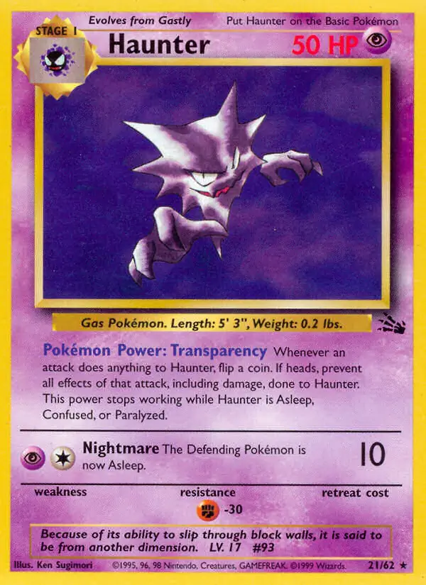 Haunter 21 Normal