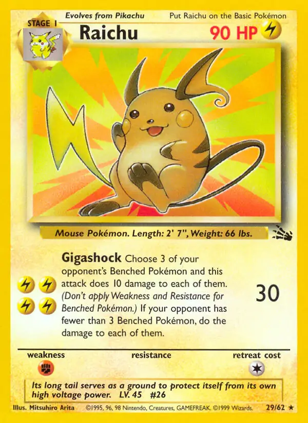 Raichu 29 Normal