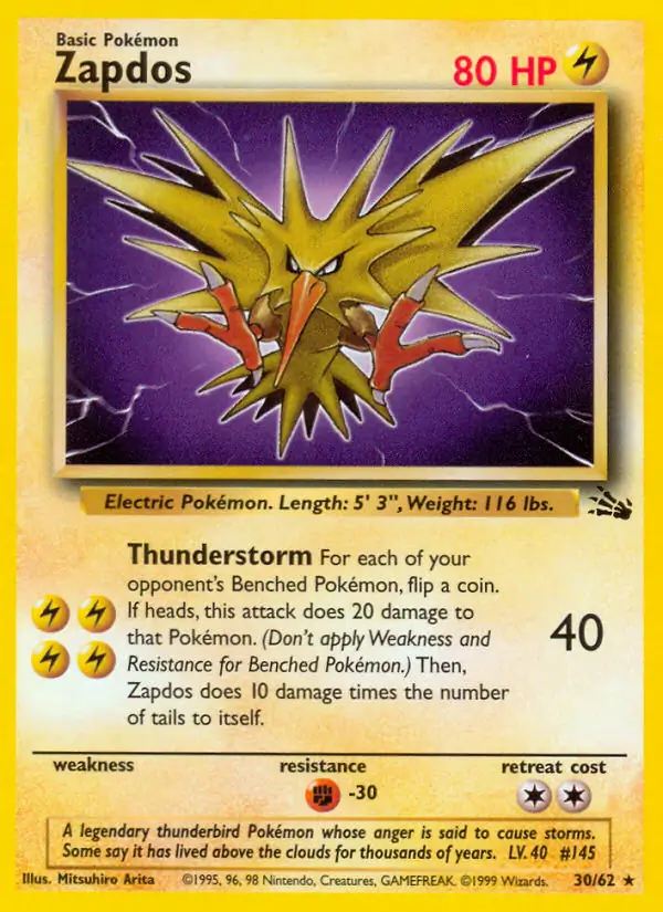 Zapdos 30 Normal