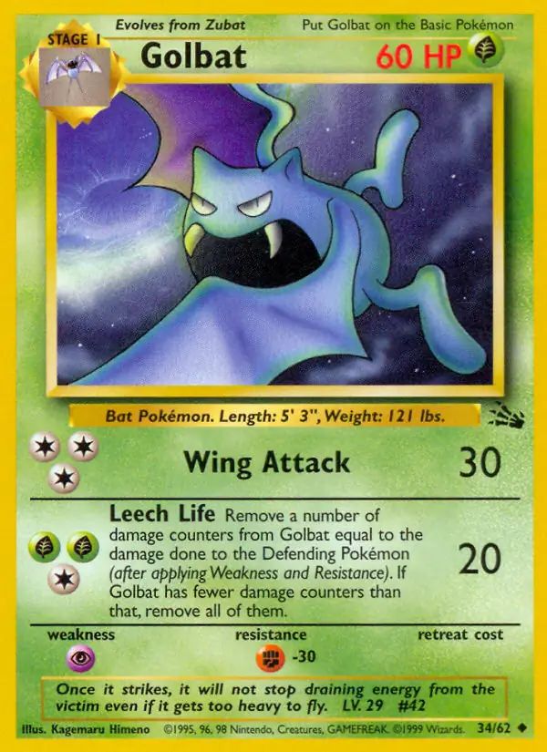 Golbat 34 Normal
