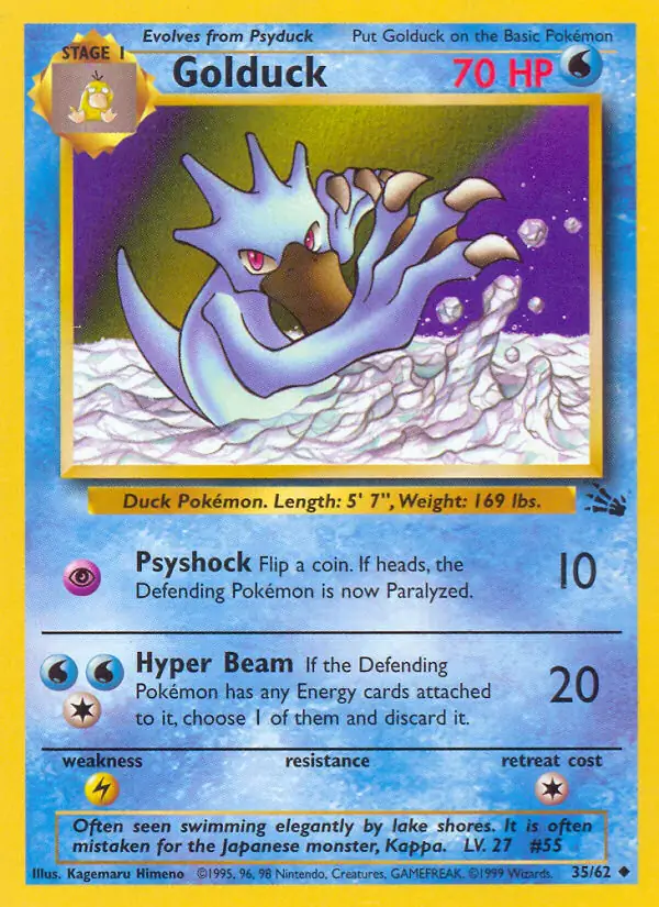 Golduck 35 Normal