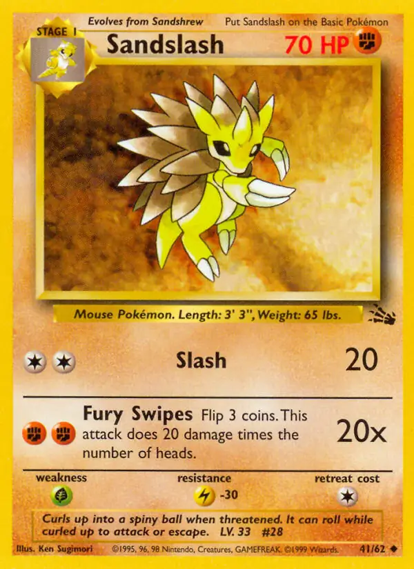 Sandslash 41 Normal