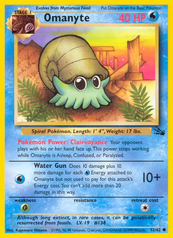 Omanyte 52 Normal