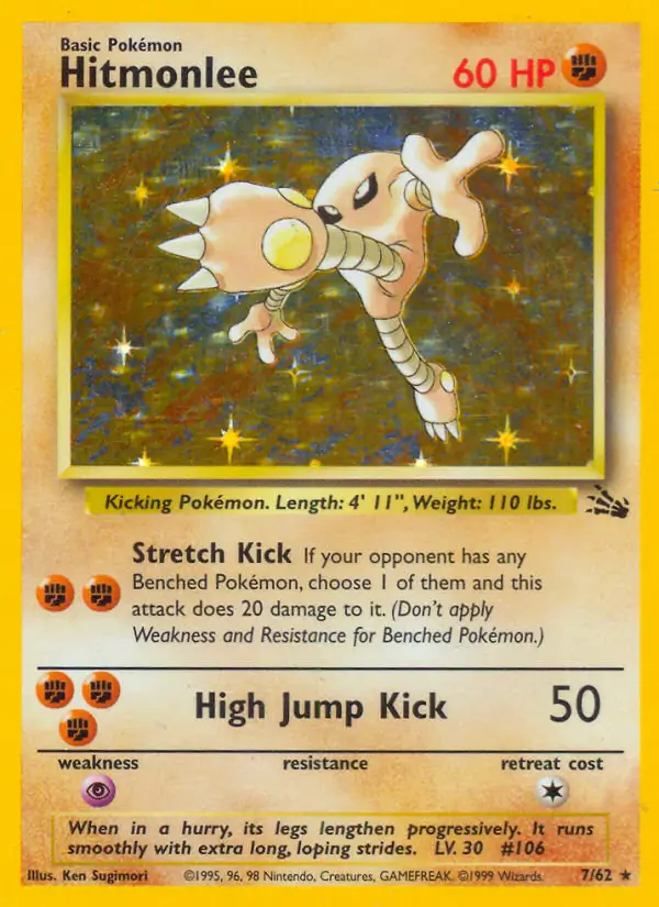 Hitmonlee Holo 7