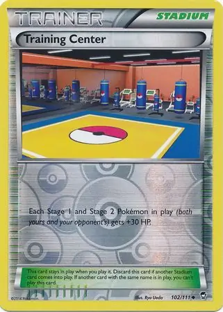 Training Center Reverse Holo 102 Normal