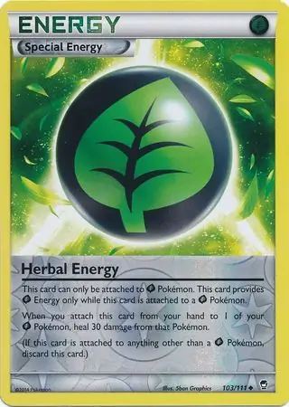 Herbal Energy Reverse Holo 103 Normal