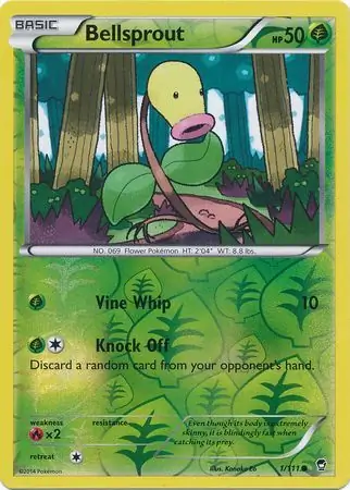 Bellsprout Reverse Holo 1
