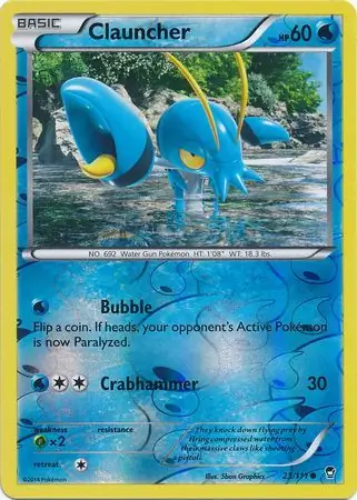 Clauncher Reverse Holo 23 Normal