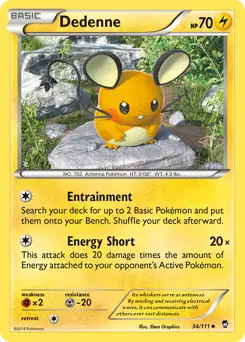Dedenne 34 Normal
