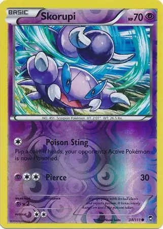 Skorupi Reverse Holo 38