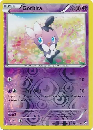 Gothita Reverse Holo 39 Normal