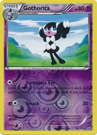 Gothorita Reverse Holo 40 Normal