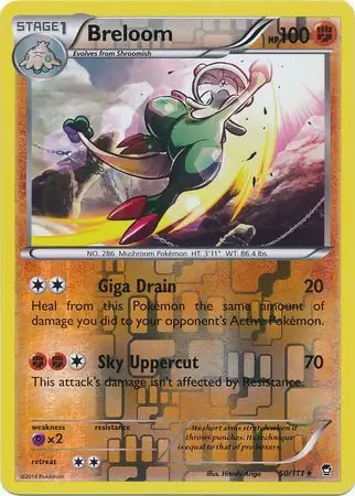 Breloom Reverse Holo 50