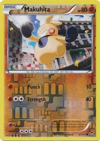Makuhita Reverse Holo 51 Normal