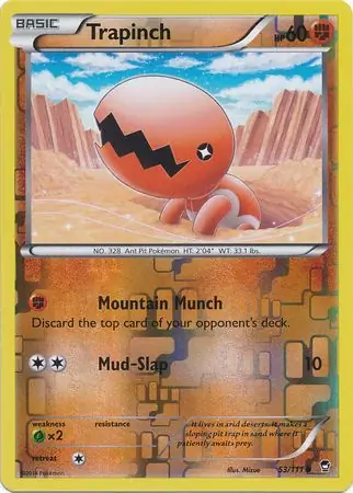 Trapinch Reverse Holo 53 Normal