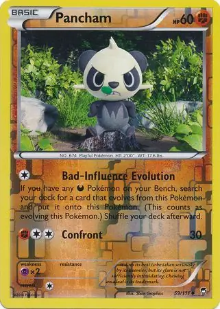 Pancham Reverse Holo 59 Normal