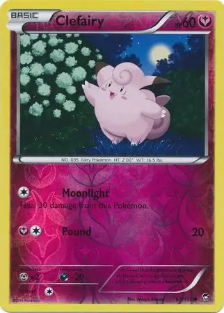 Clefairy Reverse Holo 69 Normal