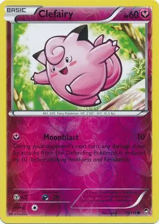 Clefairy Reverse Holo 70 Normal