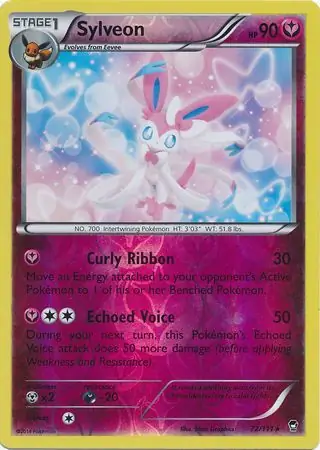 Sylveon Reverse Holo 72 Normal