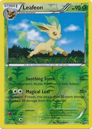 Leafeon Reverse Holo 7