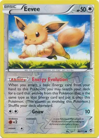 Eevee Reverse Holo 80